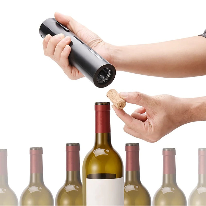 Electric Automatic Bottle Wine Opener Corks Bag